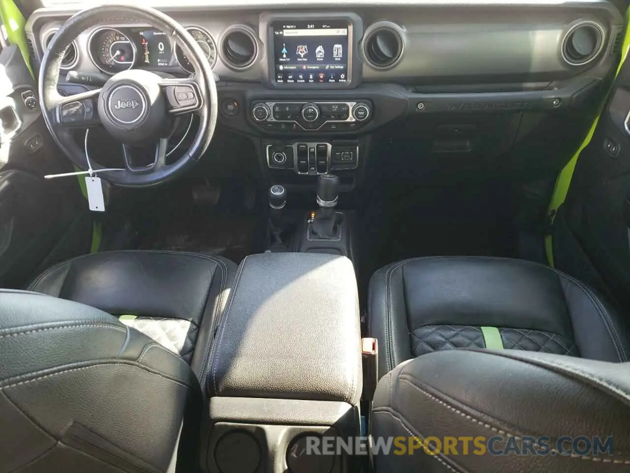 8 fotografías del automóvil dañado 1C4HJXDGXMW830164 JEEP WRANGLER 2021