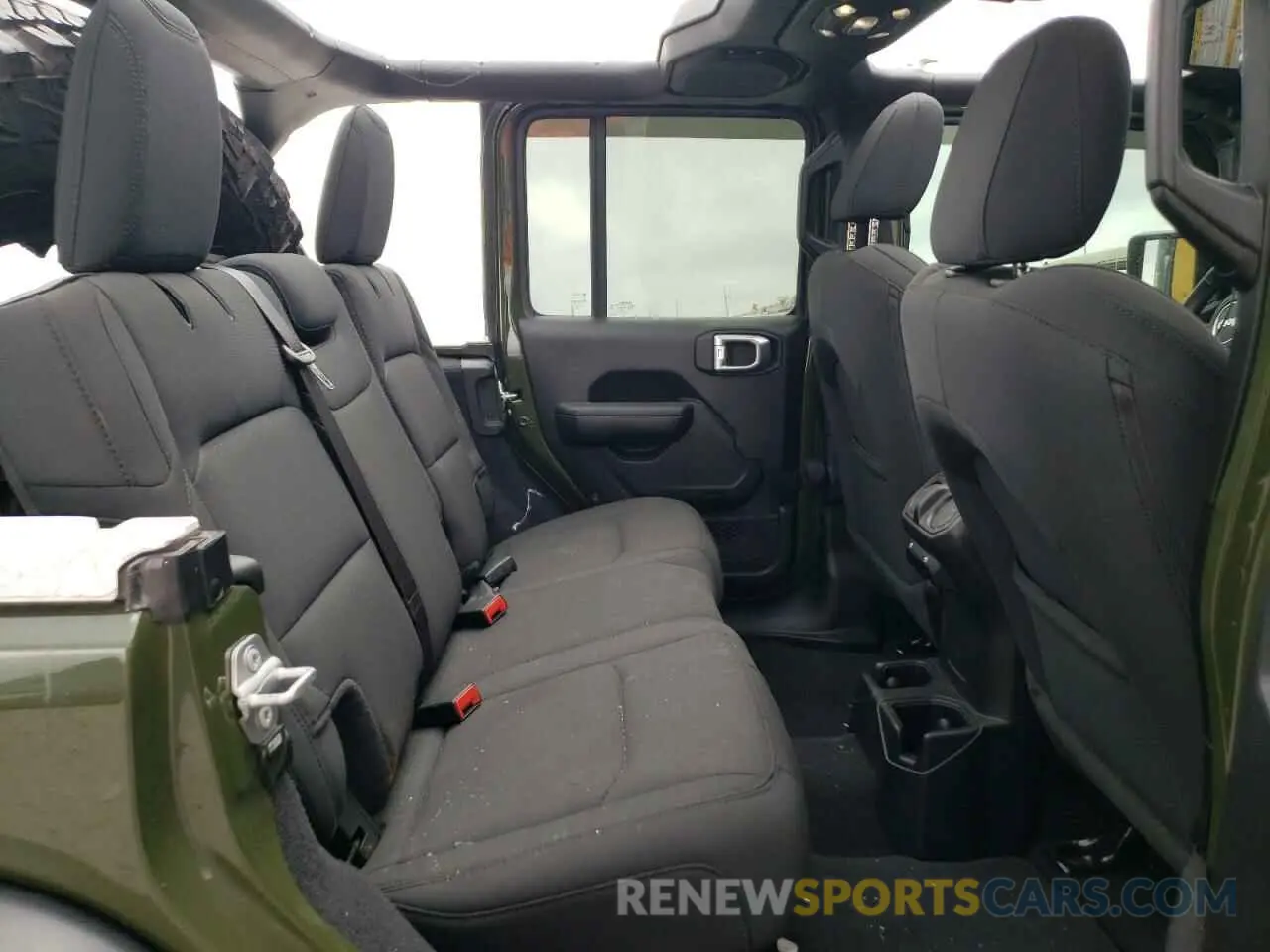 10 fotografías del automóvil dañado 1C4HJXDM5MW546429 JEEP WRANGLER 2021