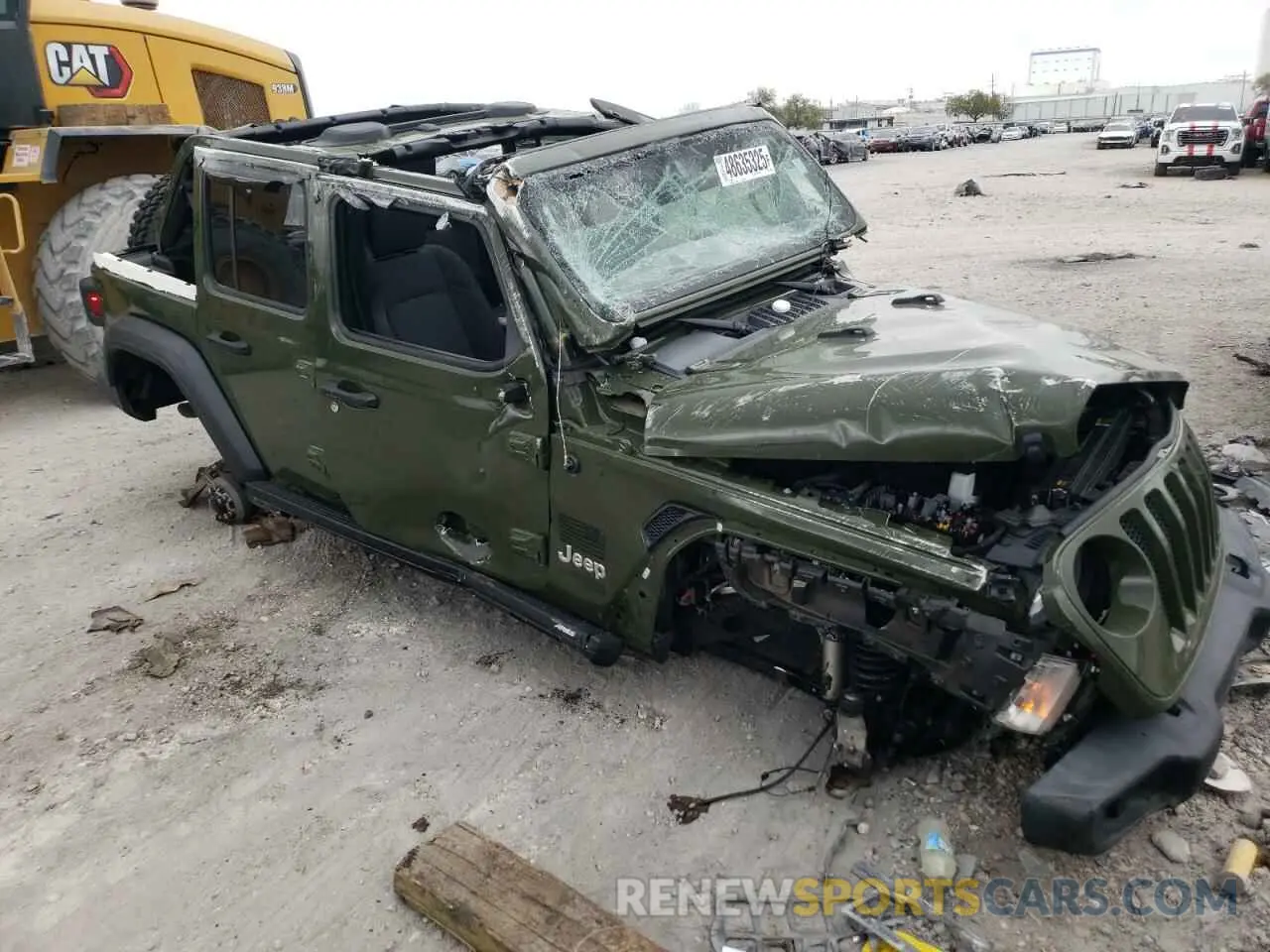 4 fotografías del automóvil dañado 1C4HJXDM5MW546429 JEEP WRANGLER 2021