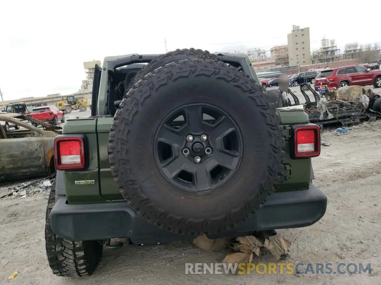 6 fotografías del automóvil dañado 1C4HJXDM5MW546429 JEEP WRANGLER 2021