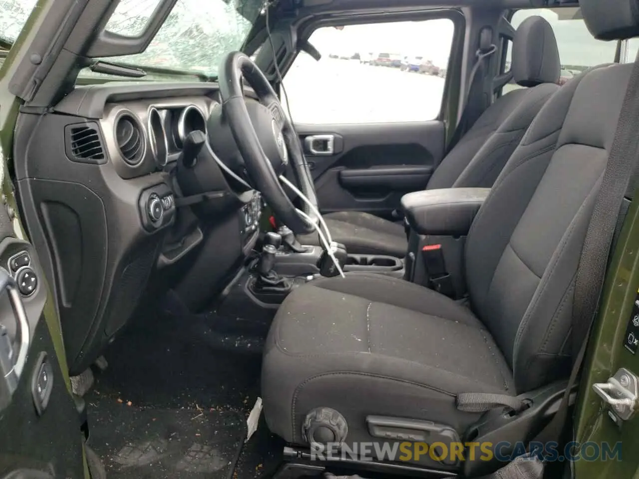 7 fotografías del automóvil dañado 1C4HJXDM5MW546429 JEEP WRANGLER 2021