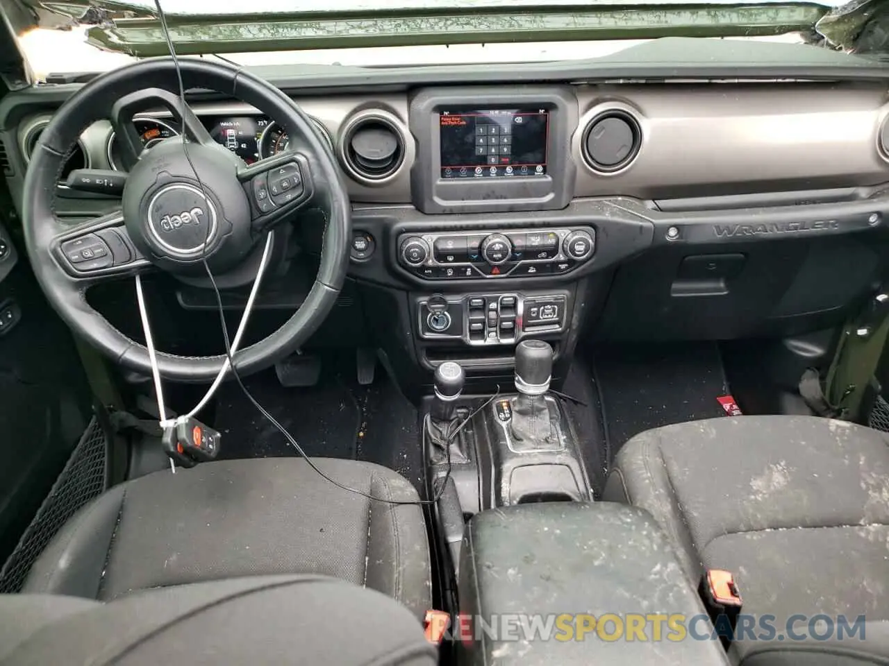 8 fotografías del automóvil dañado 1C4HJXDM5MW546429 JEEP WRANGLER 2021
