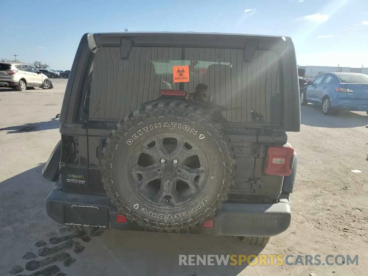 6 fotografías del automóvil dañado 1C4HJXDM8MW530712 JEEP WRANGLER 2021