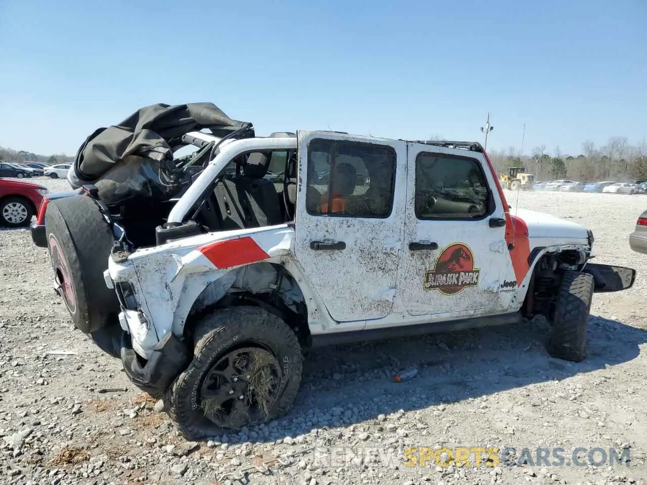 3 fotografías del automóvil dañado 1C4HJXDN0MW599550 JEEP WRANGLER 2021