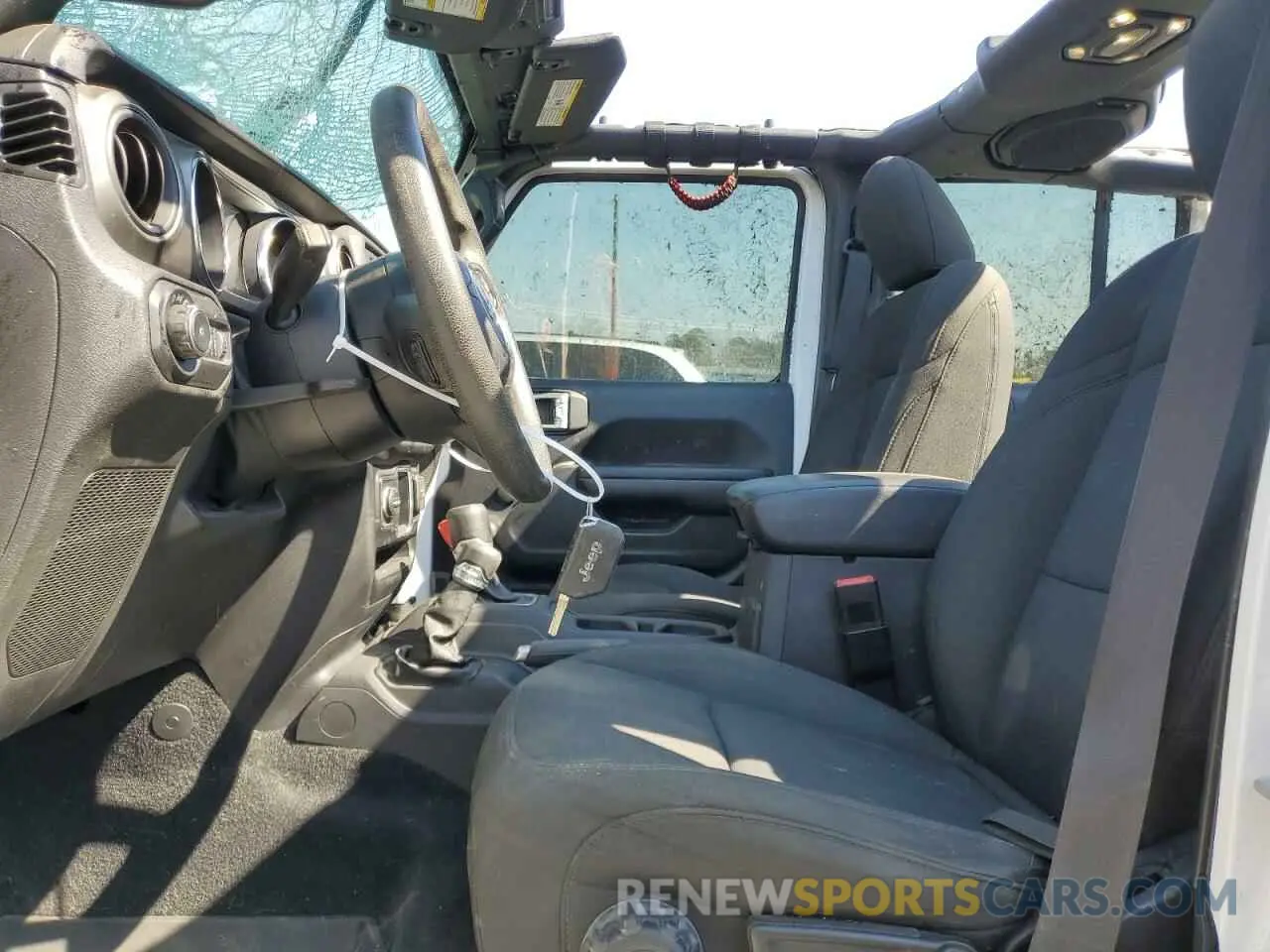 7 fotografías del automóvil dañado 1C4HJXDN0MW599550 JEEP WRANGLER 2021