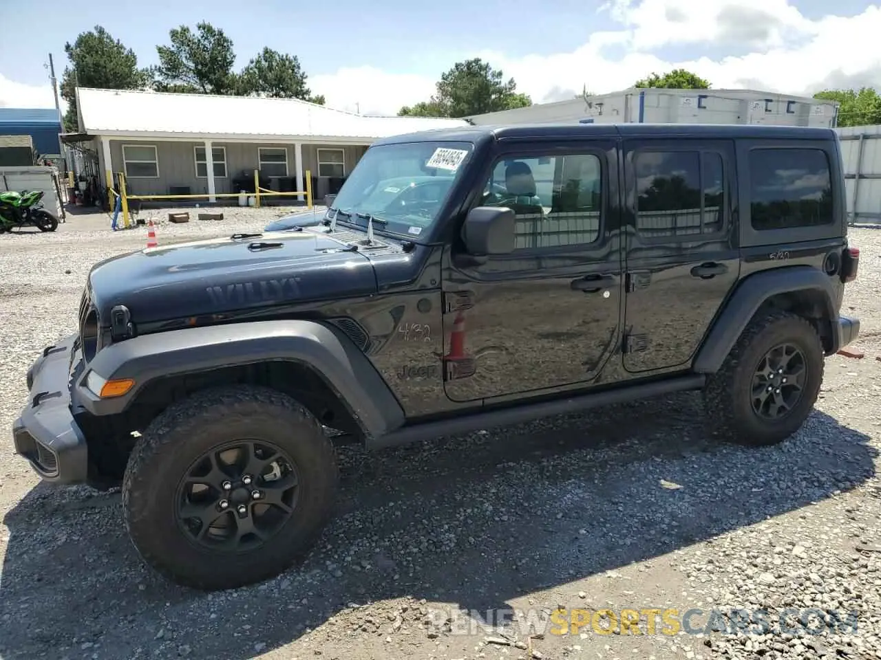1 fotografías del automóvil dañado 1C4HJXDN1MW584099 JEEP WRANGLER 2021