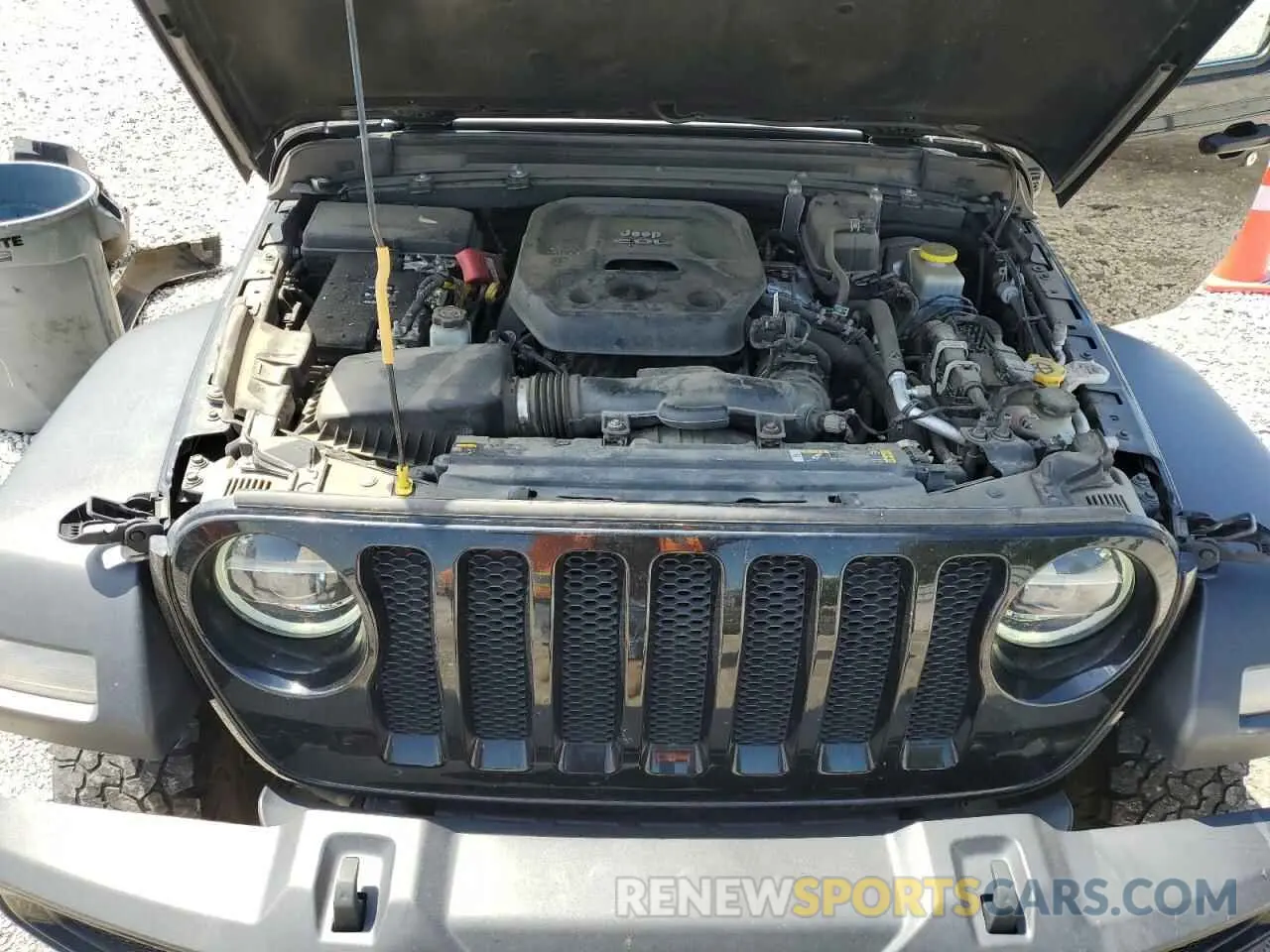11 fotografías del automóvil dañado 1C4HJXDN1MW584099 JEEP WRANGLER 2021