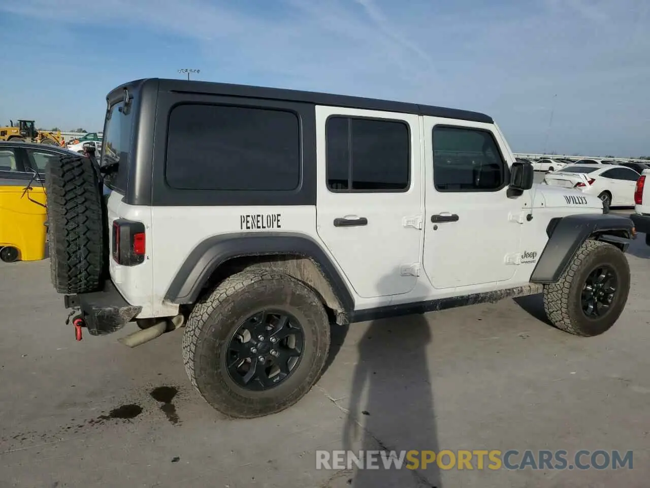 3 fotografías del automóvil dañado 1C4HJXDN1MW589657 JEEP WRANGLER 2021