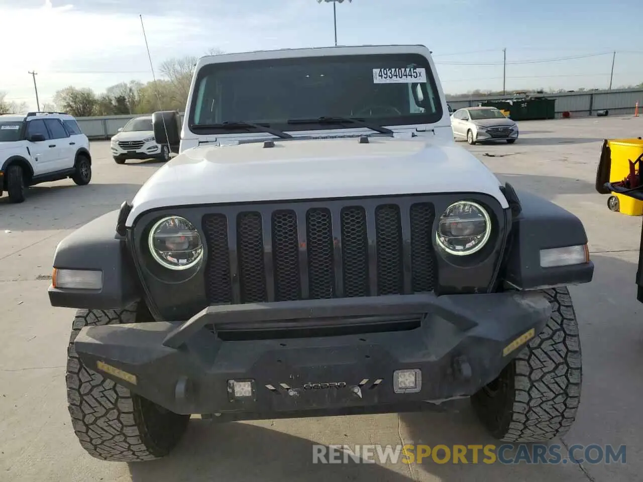 5 fotografías del automóvil dañado 1C4HJXDN1MW589657 JEEP WRANGLER 2021
