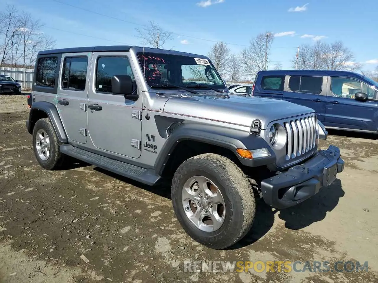 4 fotografías del automóvil dañado 1C4HJXDN1MW672344 JEEP WRANGLER 2021