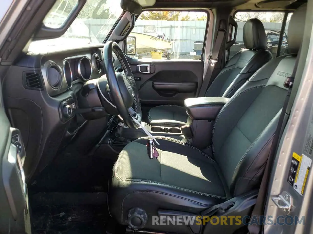 7 fotografías del automóvil dañado 1C4HJXDN1MW672344 JEEP WRANGLER 2021