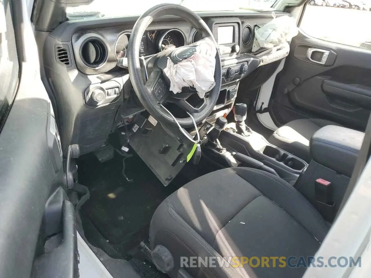 8 fotografías del automóvil dañado 1C4HJXDN2MW556893 JEEP WRANGLER 2021