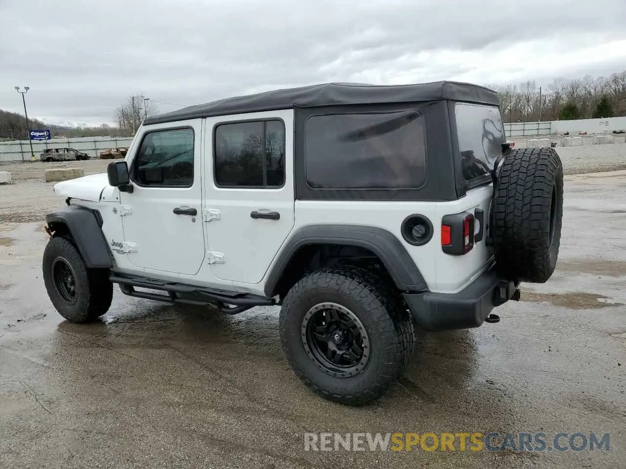 2 fotografías del automóvil dañado 1C4HJXDN2MW611018 JEEP WRANGLER 2021