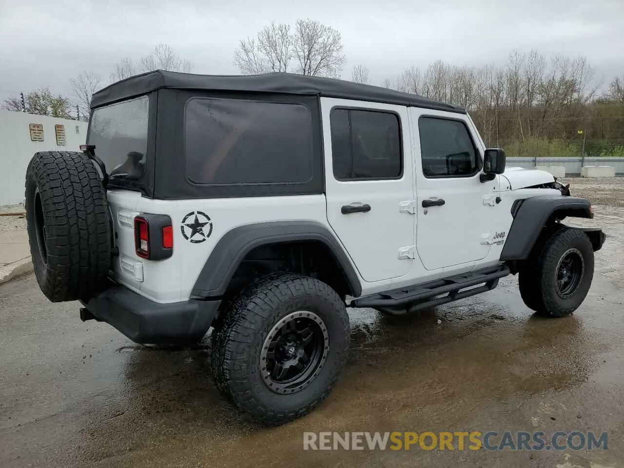 3 fotografías del automóvil dañado 1C4HJXDN2MW611018 JEEP WRANGLER 2021