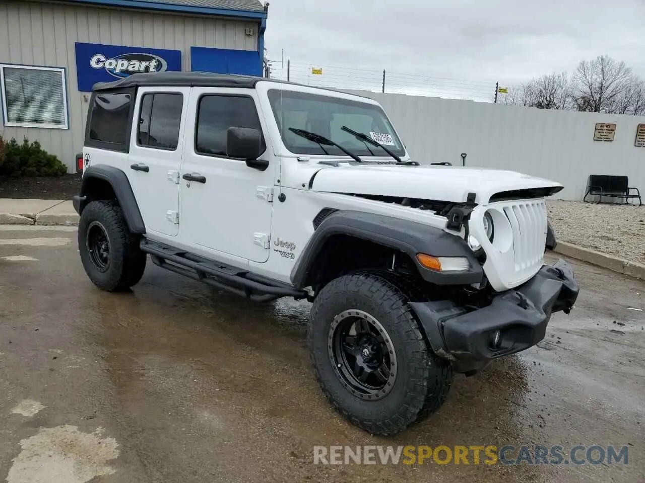4 fotografías del automóvil dañado 1C4HJXDN2MW611018 JEEP WRANGLER 2021