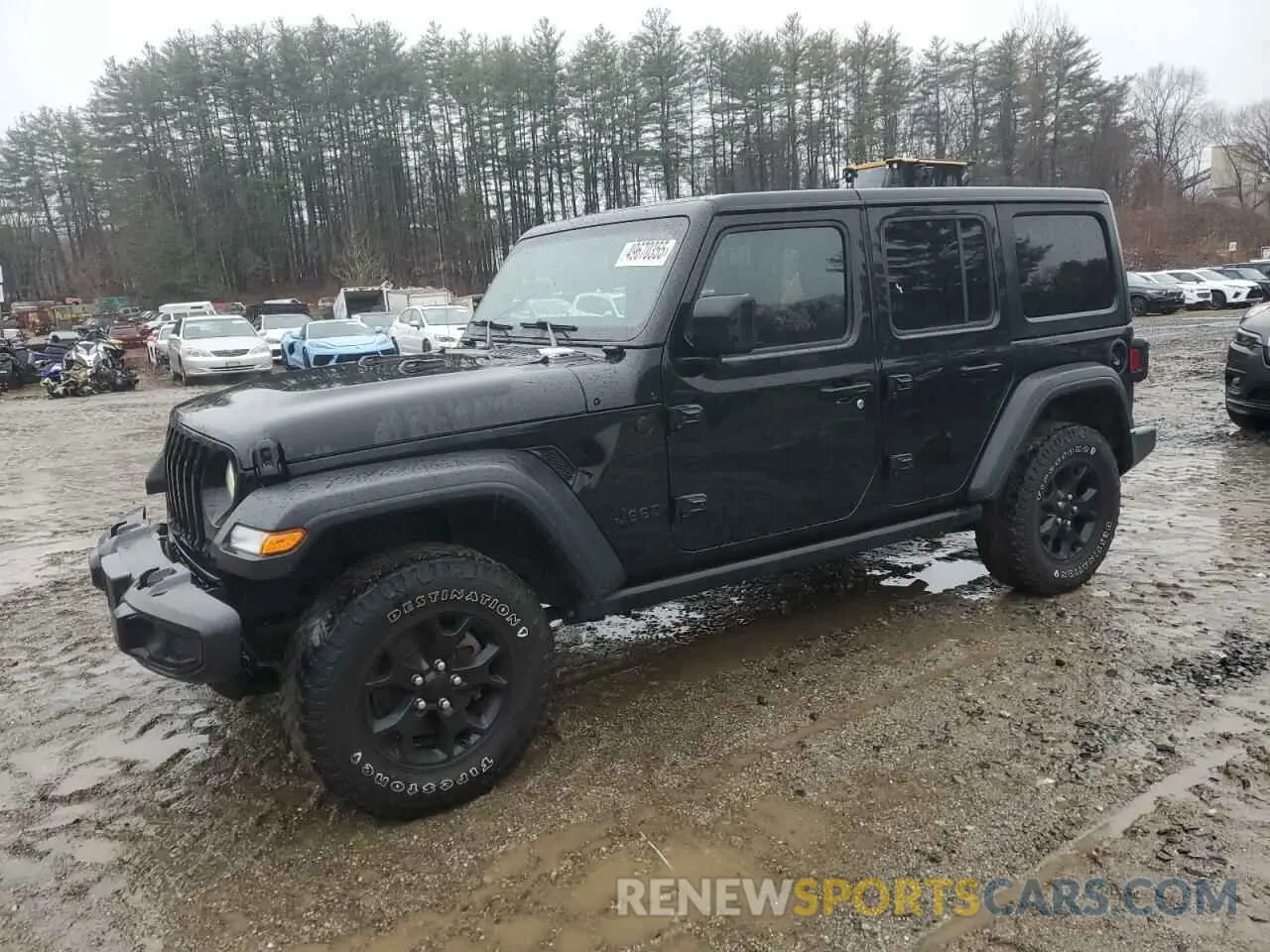1 fotografías del automóvil dañado 1C4HJXDN2MW741557 JEEP WRANGLER 2021