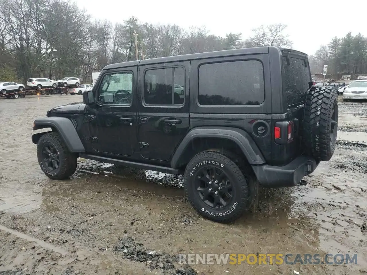 2 fotografías del automóvil dañado 1C4HJXDN2MW741557 JEEP WRANGLER 2021