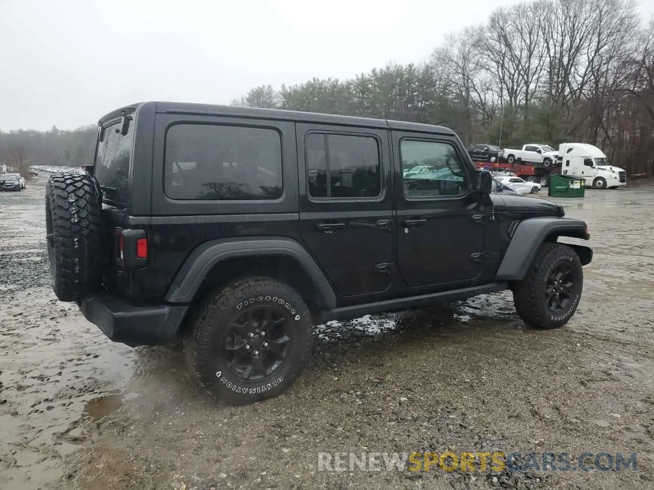 3 fotografías del automóvil dañado 1C4HJXDN2MW741557 JEEP WRANGLER 2021