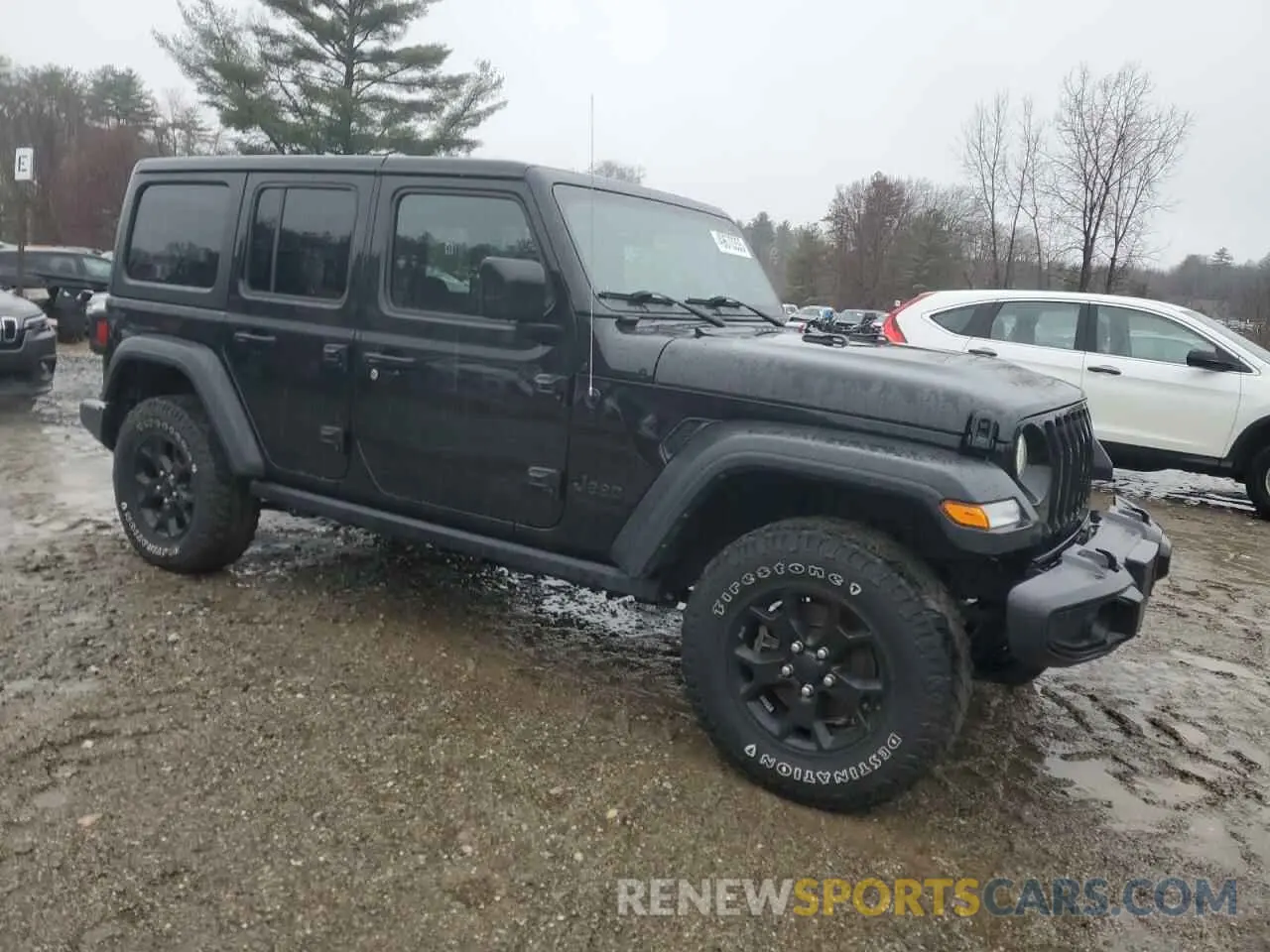 4 fotografías del automóvil dañado 1C4HJXDN2MW741557 JEEP WRANGLER 2021