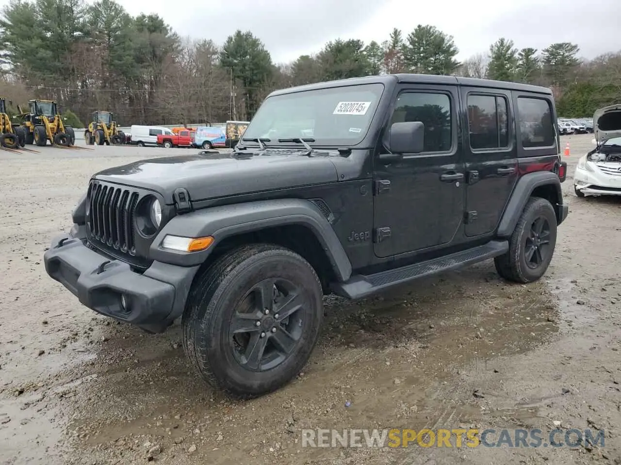 1 fotografías del automóvil dañado 1C4HJXDN2MW796669 JEEP WRANGLER 2021
