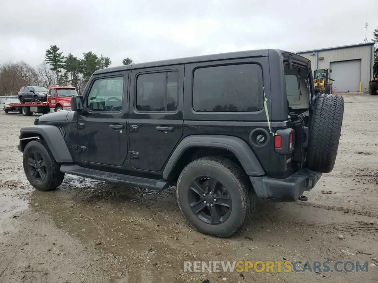 2 fotografías del automóvil dañado 1C4HJXDN2MW796669 JEEP WRANGLER 2021