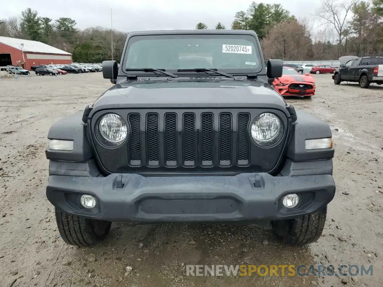 5 fotografías del automóvil dañado 1C4HJXDN2MW796669 JEEP WRANGLER 2021