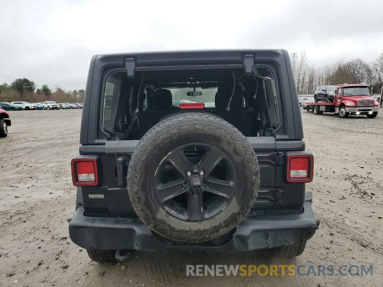 6 fotografías del automóvil dañado 1C4HJXDN2MW796669 JEEP WRANGLER 2021