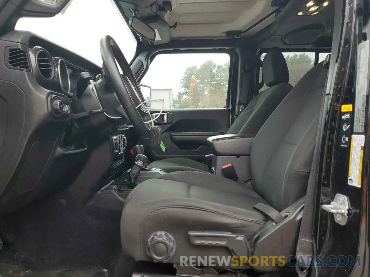 7 fotografías del automóvil dañado 1C4HJXDN2MW796669 JEEP WRANGLER 2021