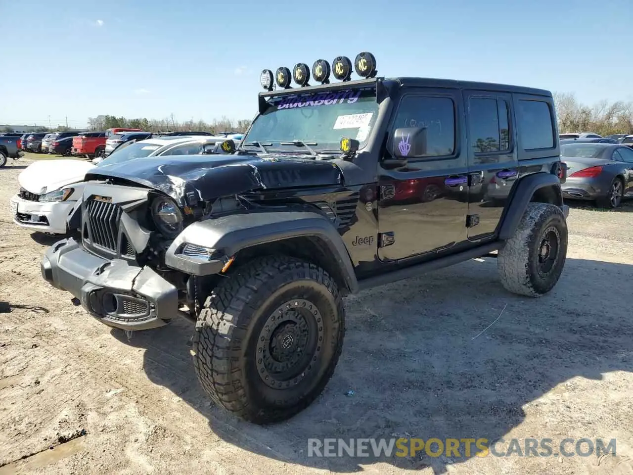 1 fotografías del automóvil dañado 1C4HJXDN3MW680459 JEEP WRANGLER 2021