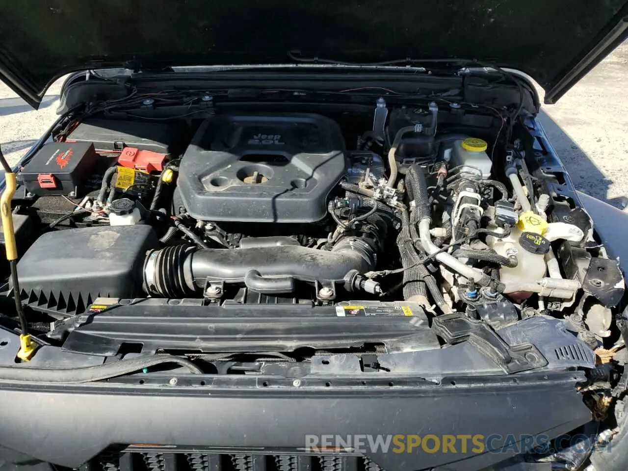 12 fotografías del automóvil dañado 1C4HJXDN3MW680459 JEEP WRANGLER 2021