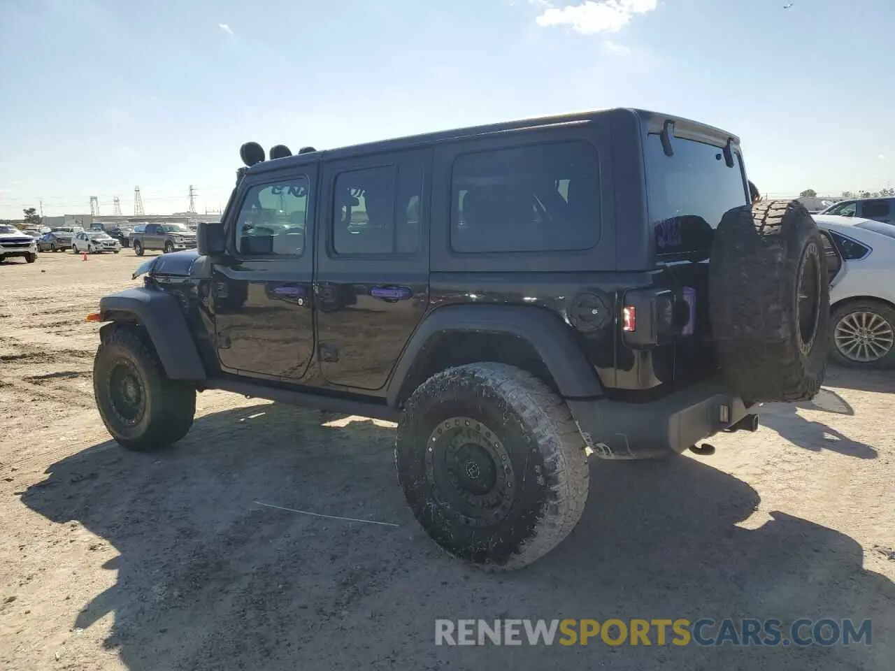2 fotografías del automóvil dañado 1C4HJXDN3MW680459 JEEP WRANGLER 2021
