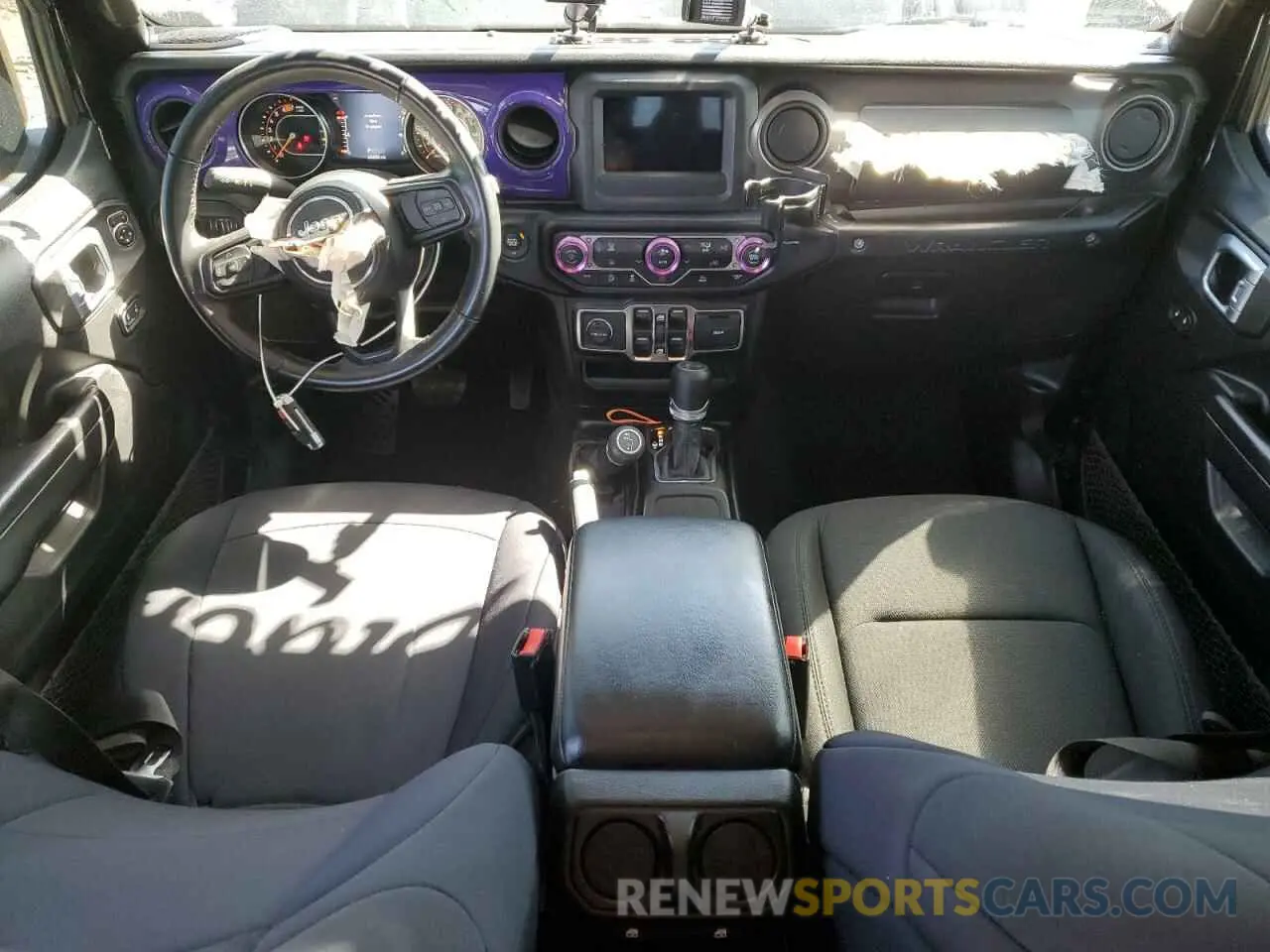 8 fotografías del automóvil dañado 1C4HJXDN3MW680459 JEEP WRANGLER 2021