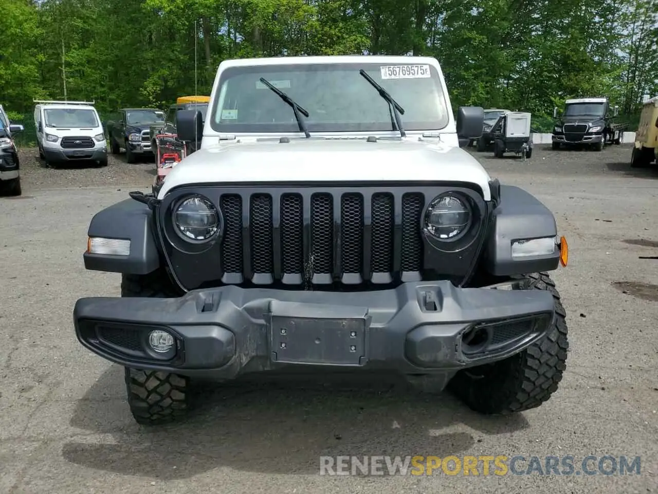 5 fotografías del automóvil dañado 1C4HJXDN3MW731183 JEEP WRANGLER 2021