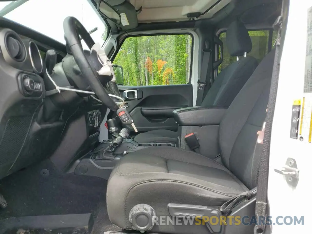 7 fotografías del automóvil dañado 1C4HJXDN3MW731183 JEEP WRANGLER 2021