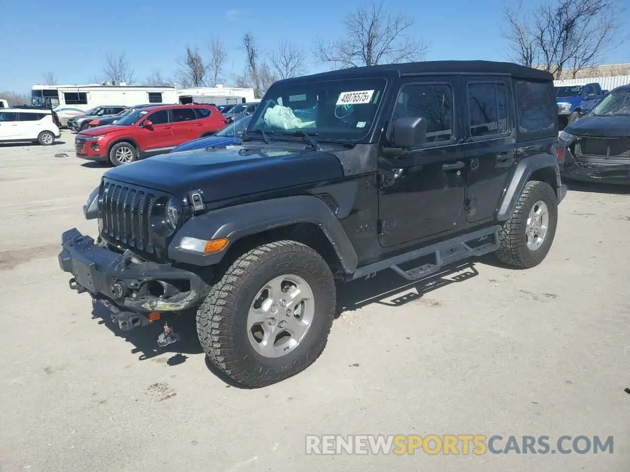 1 fotografías del automóvil dañado 1C4HJXDN3MW741406 JEEP WRANGLER 2021
