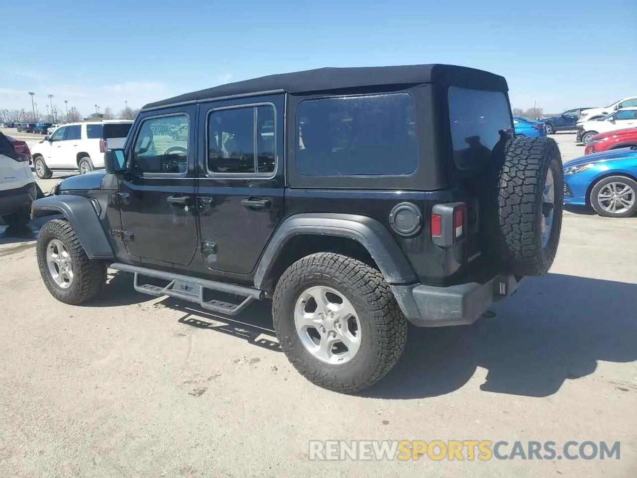 2 fotografías del automóvil dañado 1C4HJXDN3MW741406 JEEP WRANGLER 2021