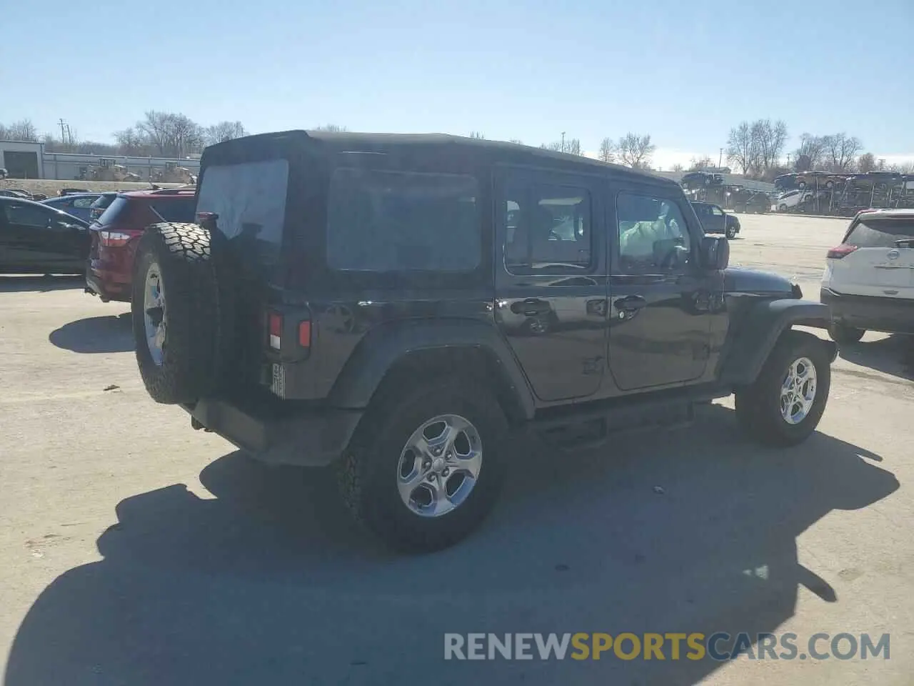 3 fotografías del automóvil dañado 1C4HJXDN3MW741406 JEEP WRANGLER 2021