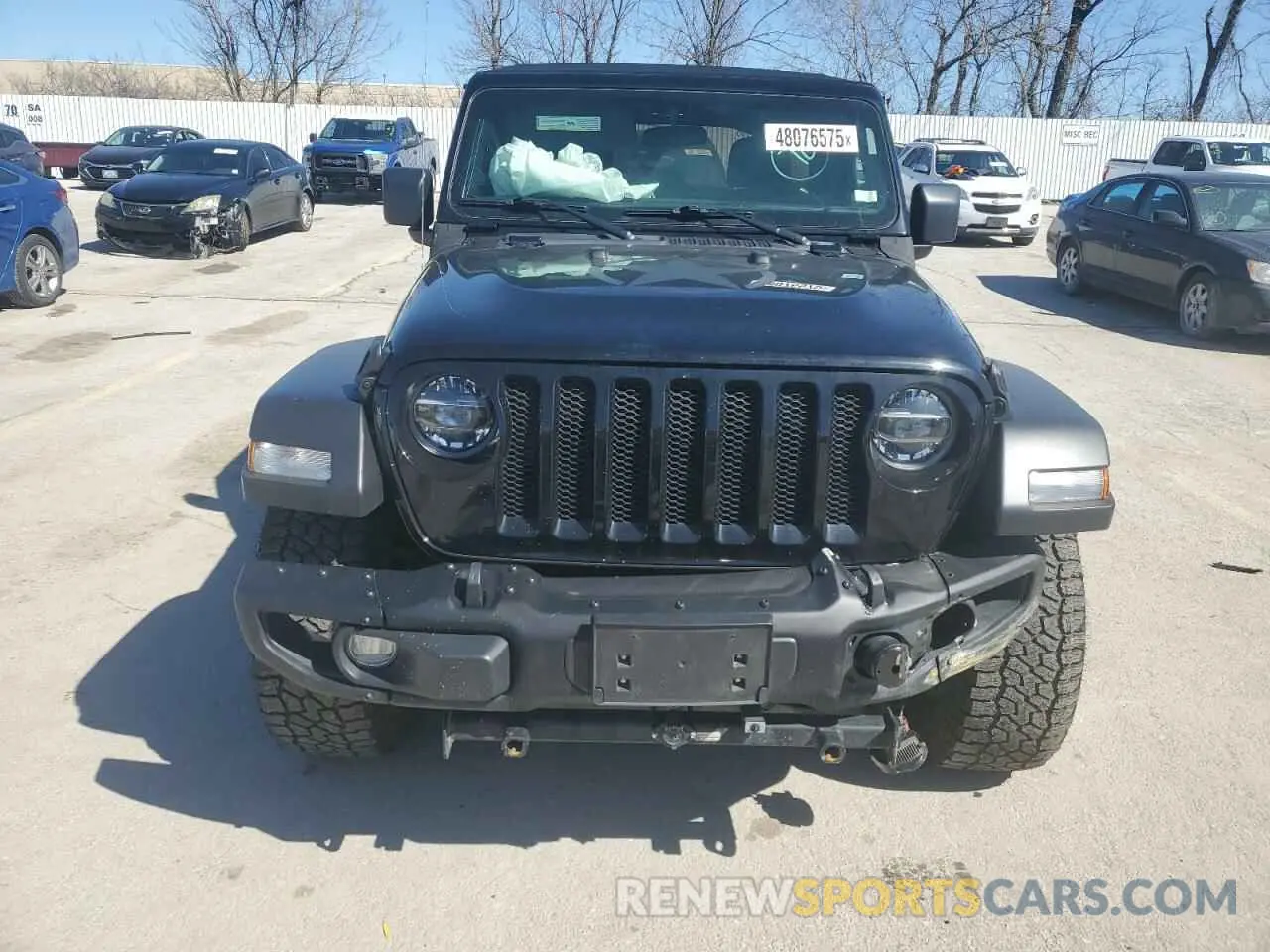 5 fotografías del automóvil dañado 1C4HJXDN3MW741406 JEEP WRANGLER 2021