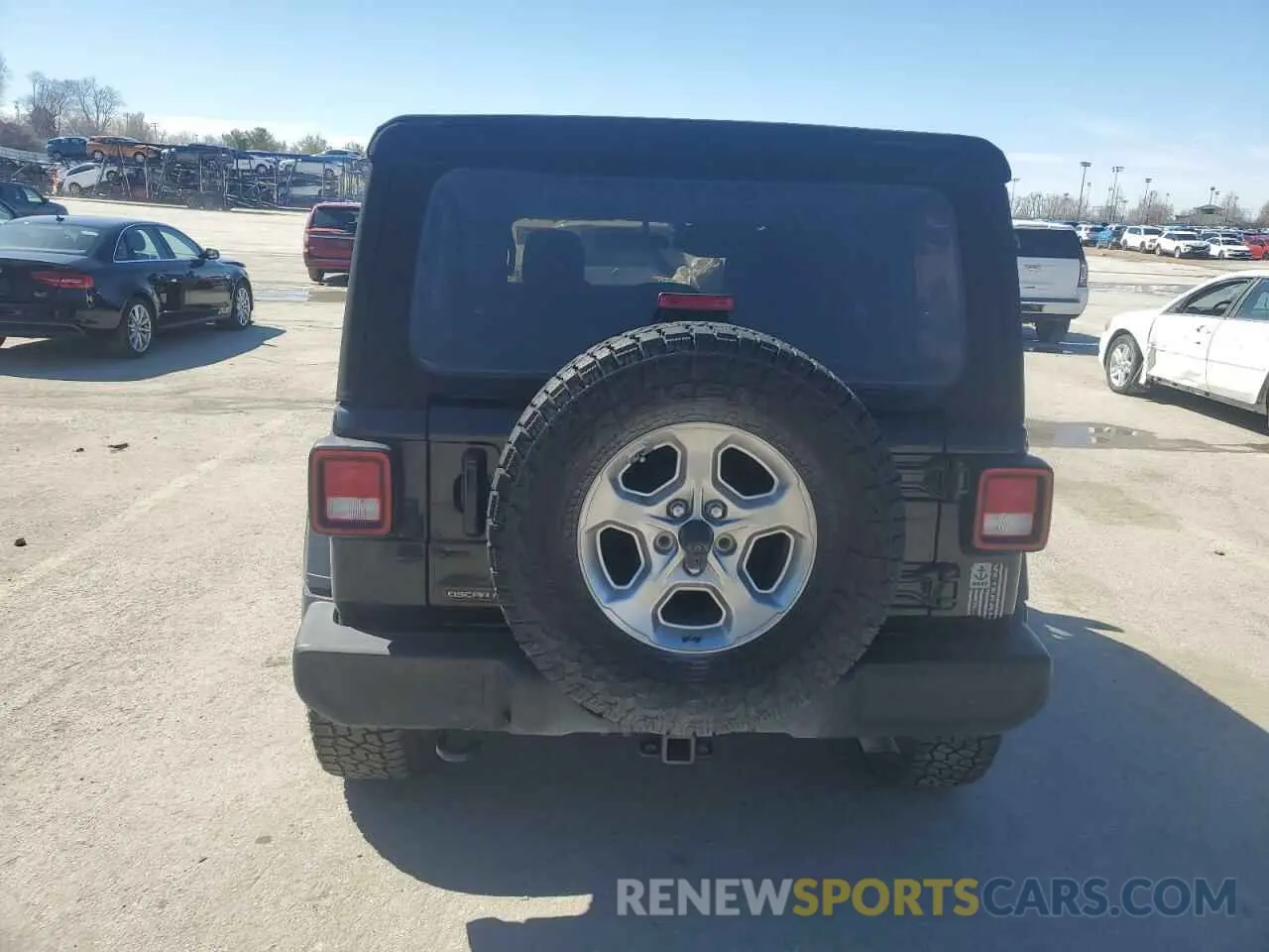 6 fotografías del automóvil dañado 1C4HJXDN3MW741406 JEEP WRANGLER 2021