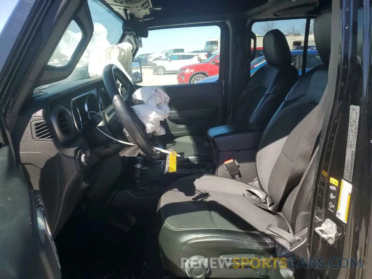 7 fotografías del automóvil dañado 1C4HJXDN3MW741406 JEEP WRANGLER 2021