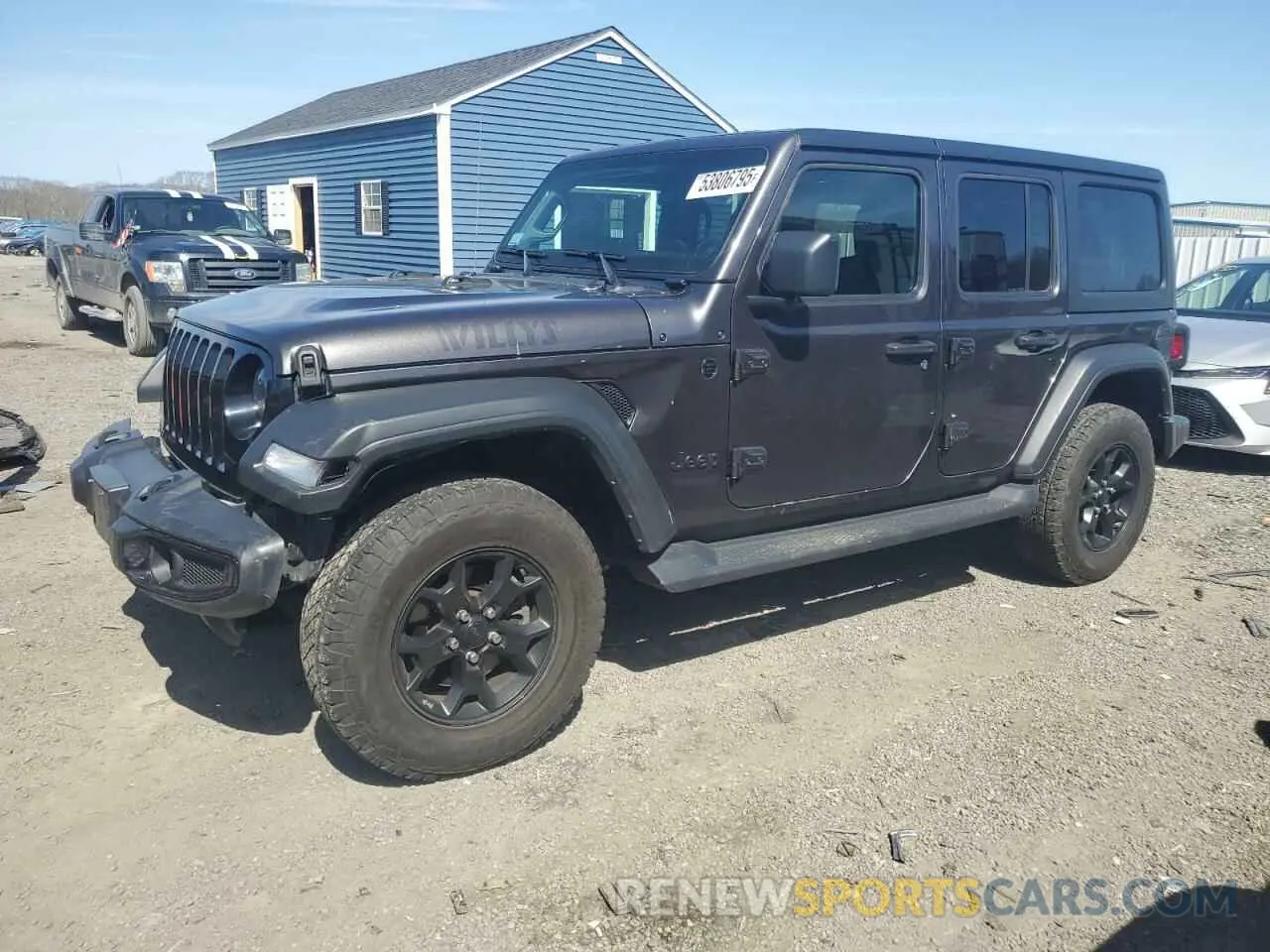 1 fotografías del automóvil dañado 1C4HJXDN3MW817464 JEEP WRANGLER 2021