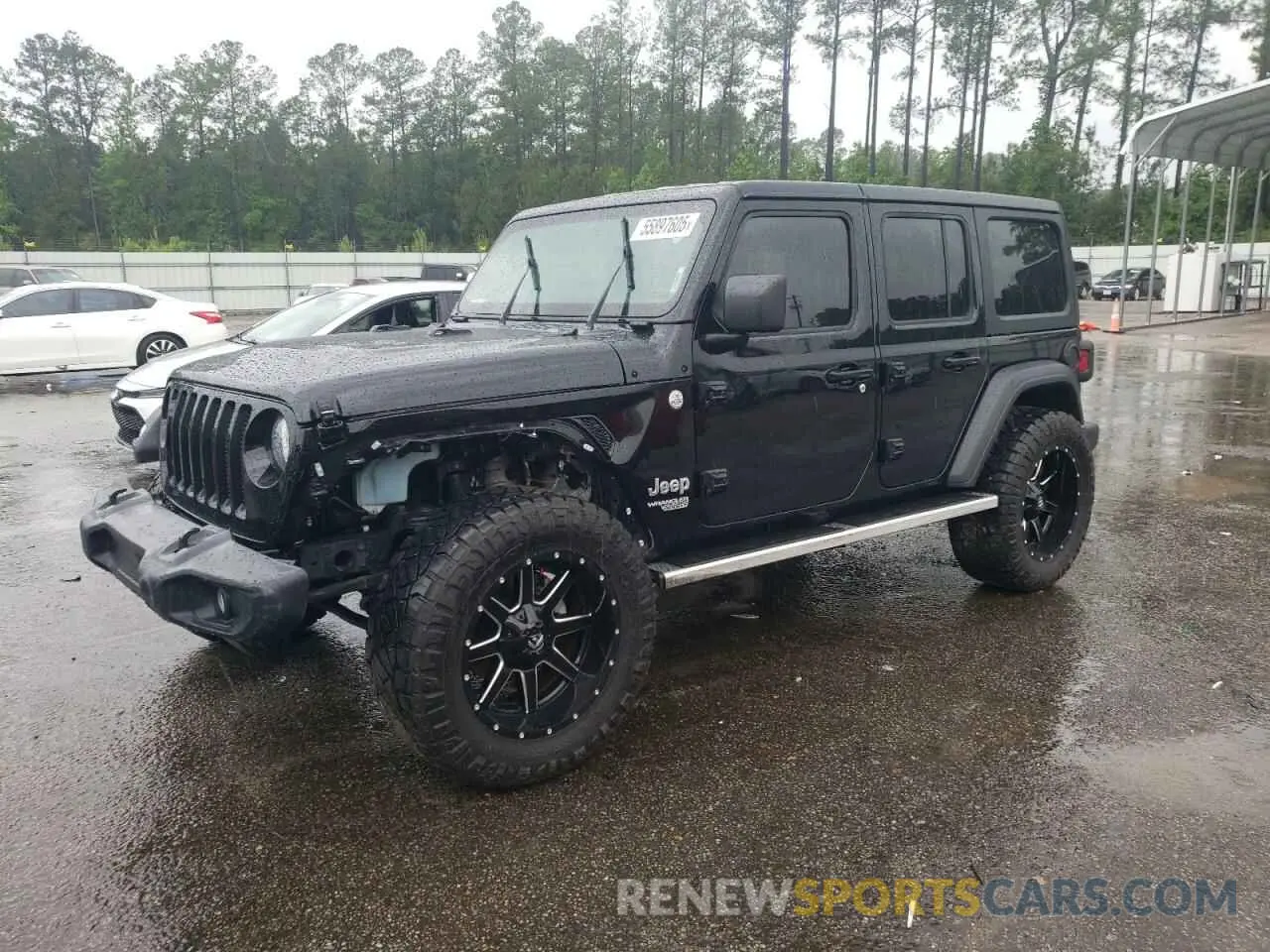 1 fotografías del automóvil dañado 1C4HJXDN5MW525525 JEEP WRANGLER 2021