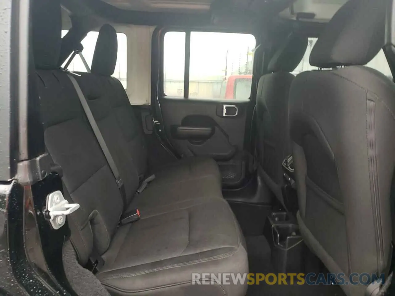 10 fotografías del automóvil dañado 1C4HJXDN5MW525525 JEEP WRANGLER 2021