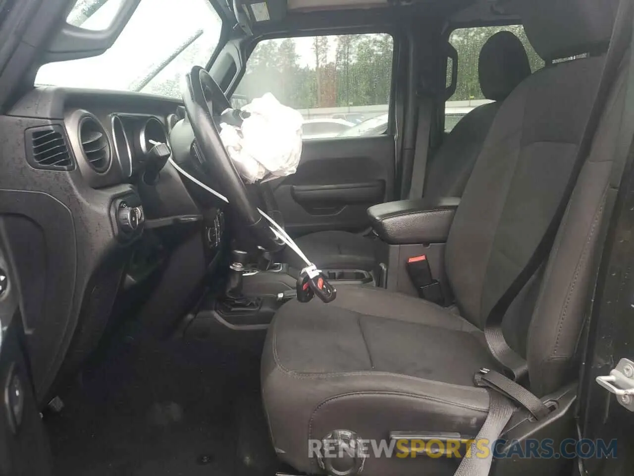 7 fotografías del automóvil dañado 1C4HJXDN5MW525525 JEEP WRANGLER 2021