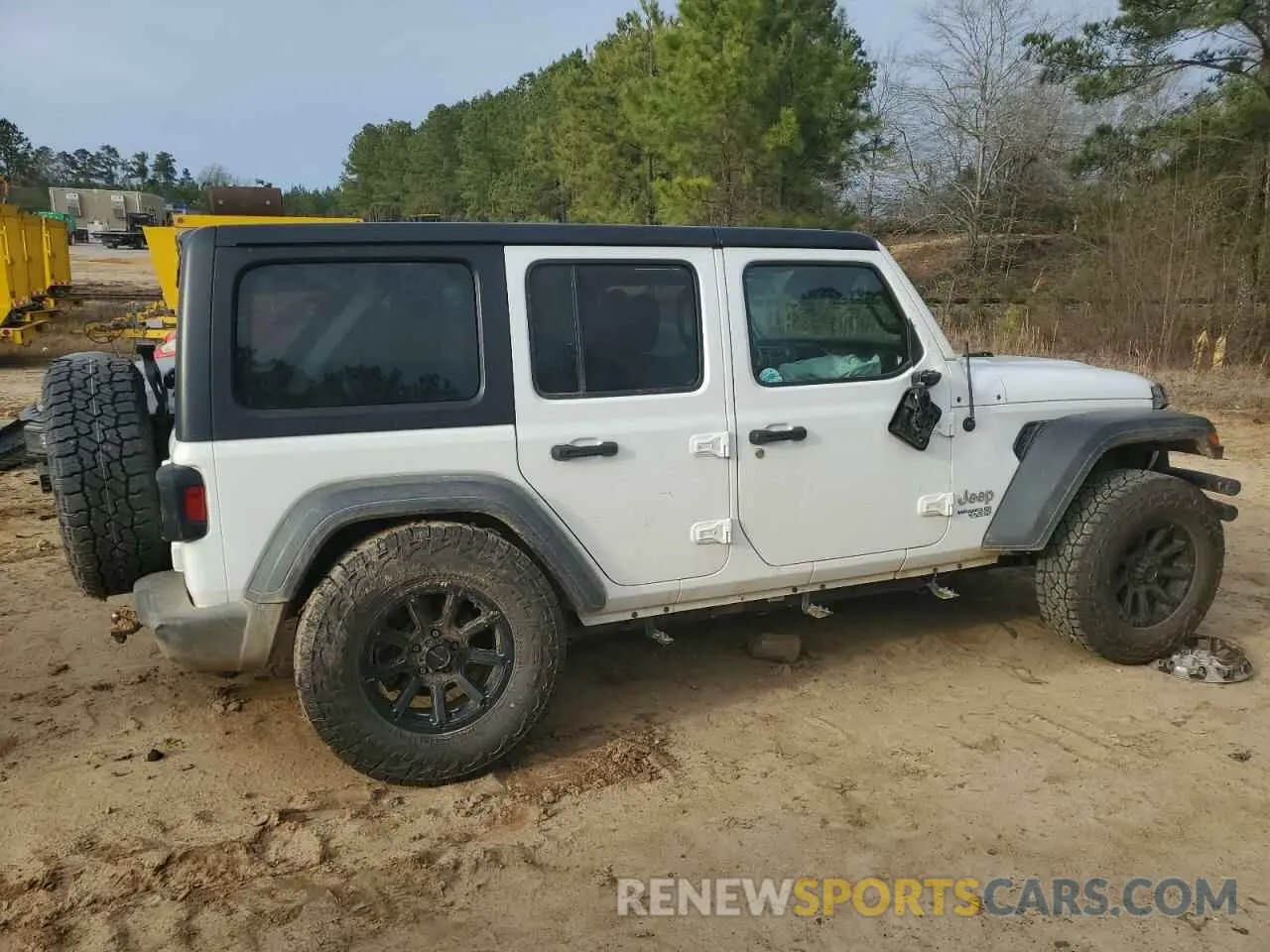 3 fotografías del automóvil dañado 1C4HJXDN5MW592660 JEEP WRANGLER 2021