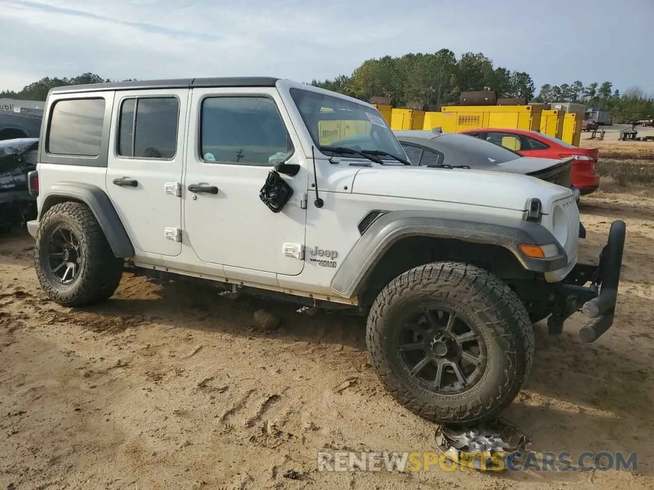 4 fotografías del automóvil dañado 1C4HJXDN5MW592660 JEEP WRANGLER 2021