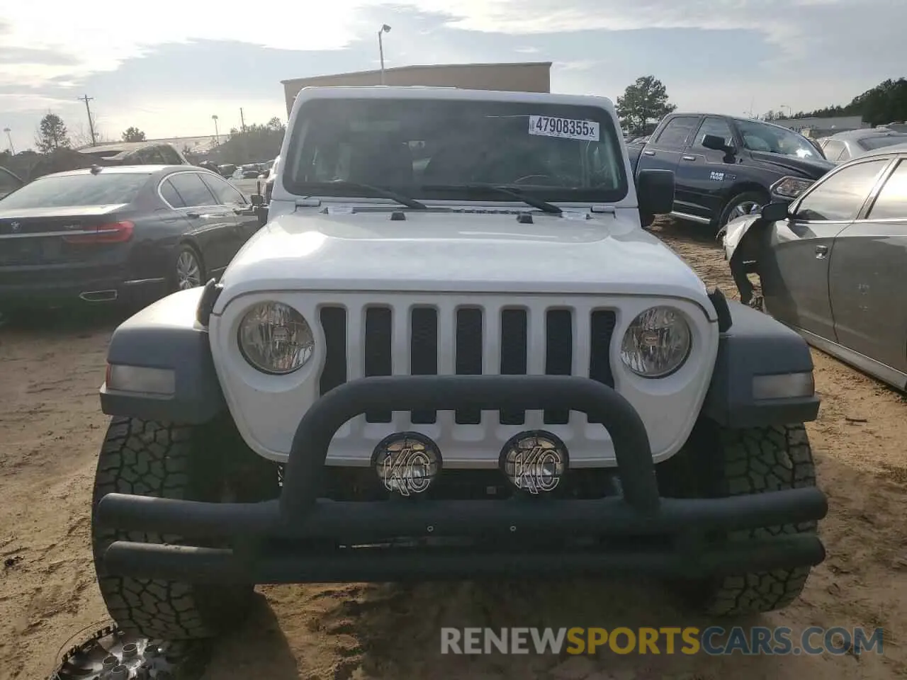 5 fotografías del automóvil dañado 1C4HJXDN5MW592660 JEEP WRANGLER 2021