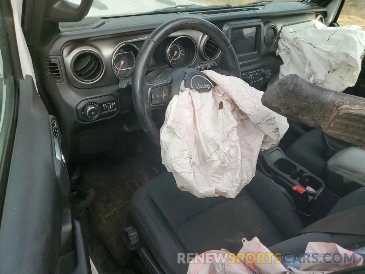 8 fotografías del automóvil dañado 1C4HJXDN5MW592660 JEEP WRANGLER 2021