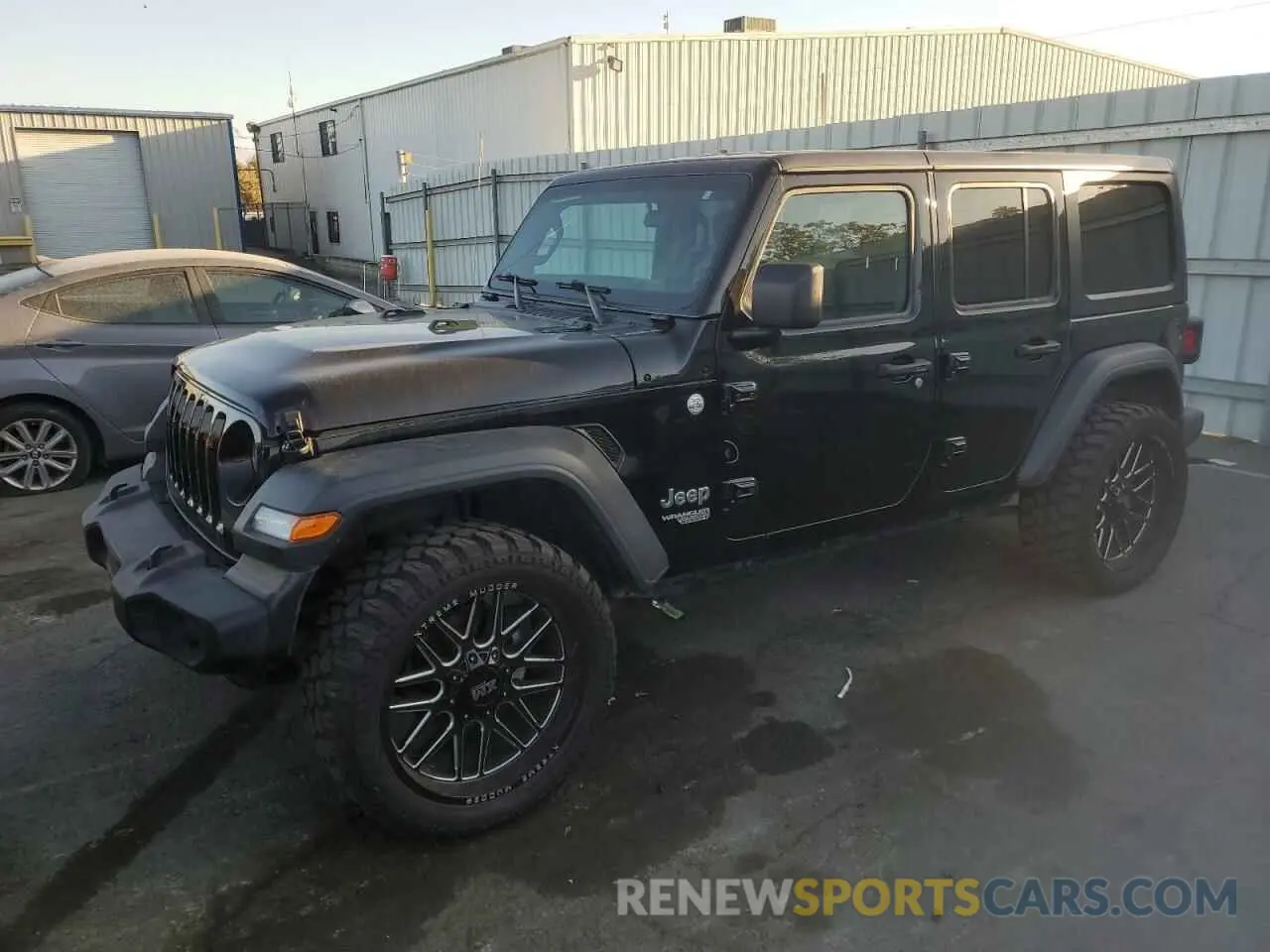 1 fotografías del automóvil dañado 1C4HJXDN5MW636897 JEEP WRANGLER 2021