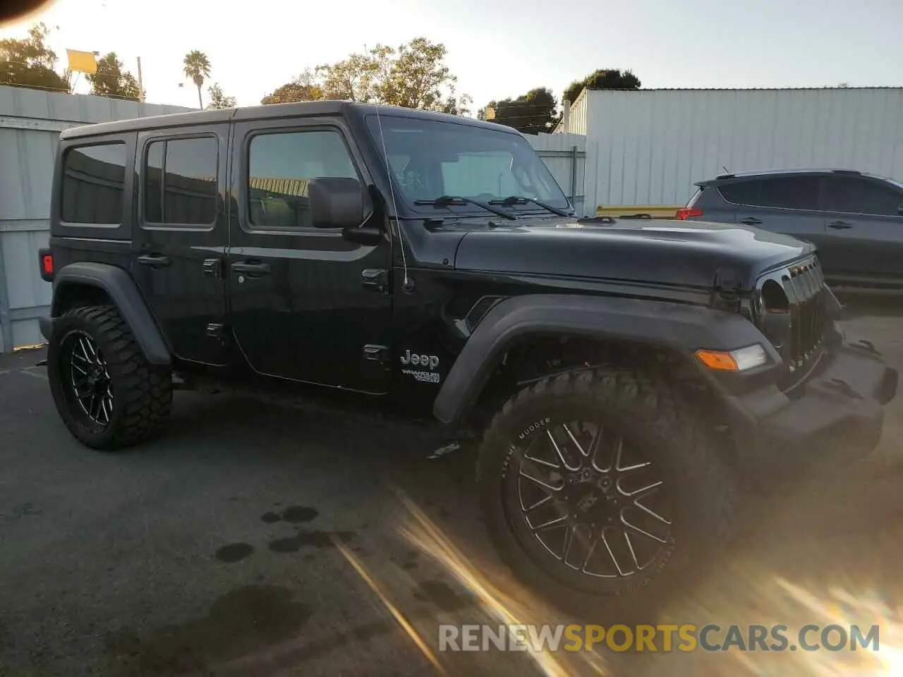 4 fotografías del automóvil dañado 1C4HJXDN5MW636897 JEEP WRANGLER 2021